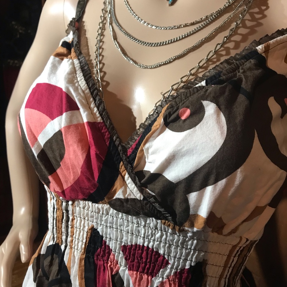 Speechless Multi Colored Spaghetti Strap Sundress - image 6